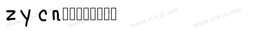 zy cn字体下载字体转换